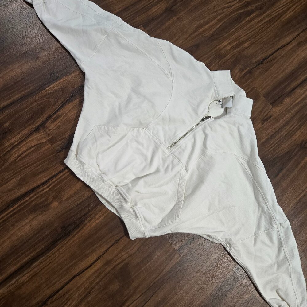Booty by Brabants White/Ivory Half-Zip Pullover size S/M - Picture 4 of 10